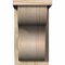 Ekena Millwork Carmel Rough Sawn Corbel w/Backplate, Douglas Fir, 8"W x 14"D x 14"H COR08X14X14CAR01RDF - alternate 3
